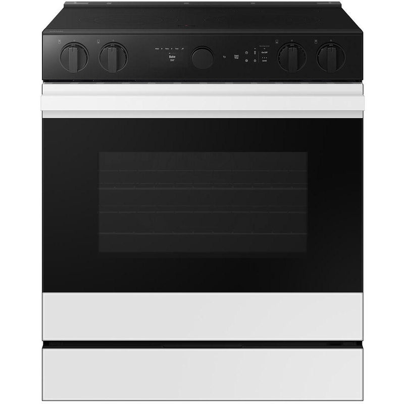  Samsung 6.3 cu. ft. Bespoke Smart Slide-In Electric Range NSE6DB870012/AA IMAGE 1
