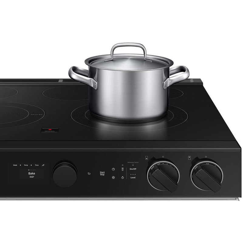  Samsung 6.3 cu. ft. Bespoke Smart Slide-In Electric Range NSE6DB870012/AA IMAGE 4