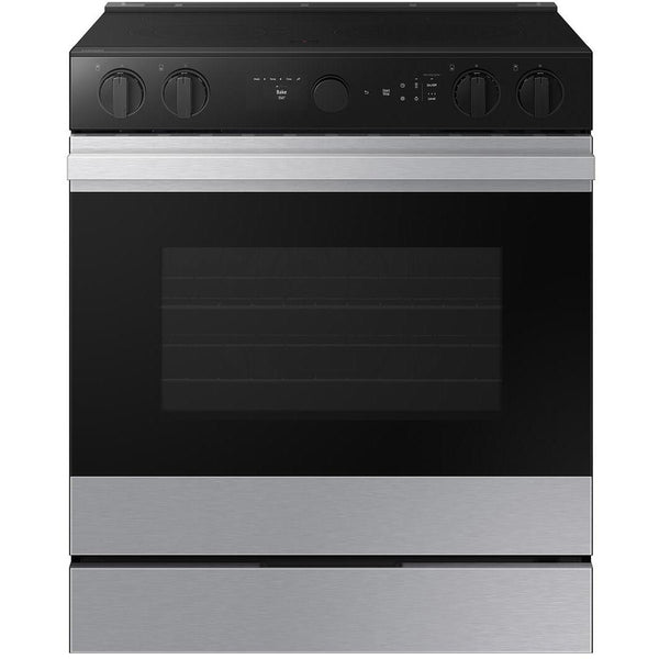  Samsung 6.3 cu. ft. Bespoke Smart Slide-In Electric Range NSE6DG8700SR/AA IMAGE 1