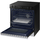  Samsung 6.3 cu. ft. Bespoke Smart Slide-In Electric Range NSE6DG8700SR/AA IMAGE 4