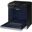  Samsung 6.0 cu. ft. Smart Slide-In Gas Range with Precision Knobs NSG6DG8100SR/AA IMAGE 3