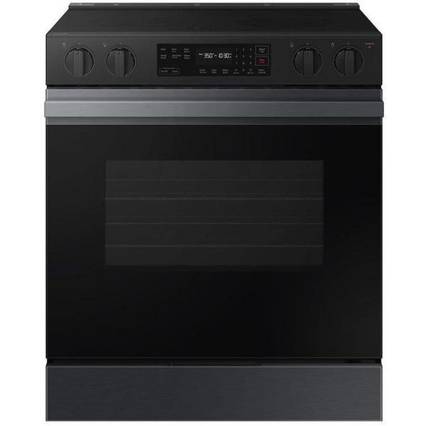  Samsung 6.3 cu. ft. Bespoke Smart Slide-In Electric Range NSE6DG8100MT/AA IMAGE 1