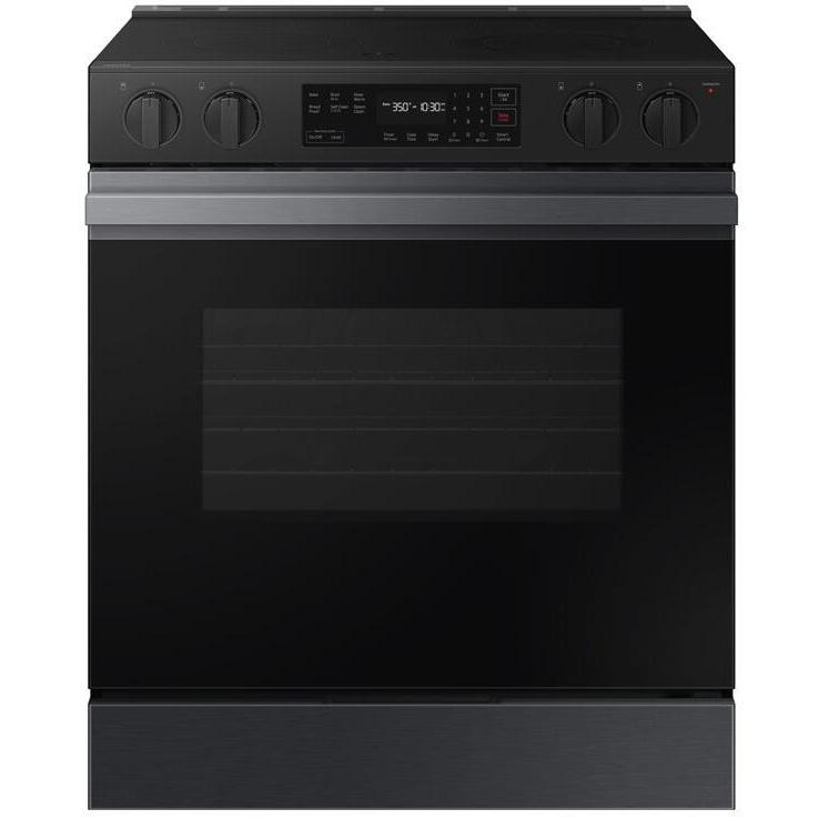 Samsung 6.3 cu. ft. Bespoke Smart Slide-In Electric Range NSE6DG8100MT/AA IMAGE 1