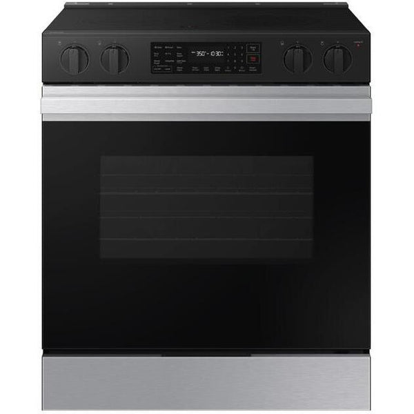  Samsung 6.3 cu. ft. Bespoke Smart Slide-In Electric Range NSE6DG8300SR/AA IMAGE 1