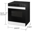  Samsung 6.3 cu. ft. Bespoke Smart Slide-In Electric Range NSE6DB830012/AA IMAGE 11