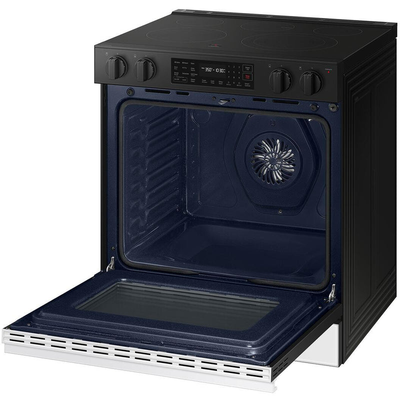  Samsung 6.3 cu. ft. Bespoke Smart Slide-In Electric Range NSE6DB830012/AA IMAGE 3