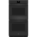 GE 27-inch Built-in Double Wall Oven with True European Convection Technology JKD5000DVBB IMAGE 1