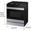  Samsung 6.0 cu. ft. Bespoke Smart Slide-In Gas Range NSG6DG8500SR/AA IMAGE 12