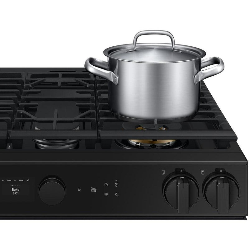  Samsung 6.0 cu. ft. Bespoke Smart Slide-In Gas Range NSG6DG8500MT/AA IMAGE 6