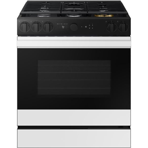  Samsung 6.0 cu. ft. Bespoke Smart Slide-In Gas Range NSG6DB850012/AA IMAGE 1