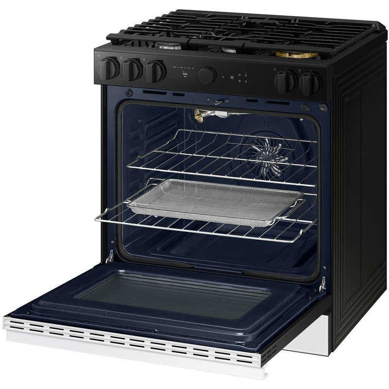  Samsung 6.0 cu. ft. Bespoke Smart Slide-In Gas Range NSG6DB850012/AA IMAGE 4