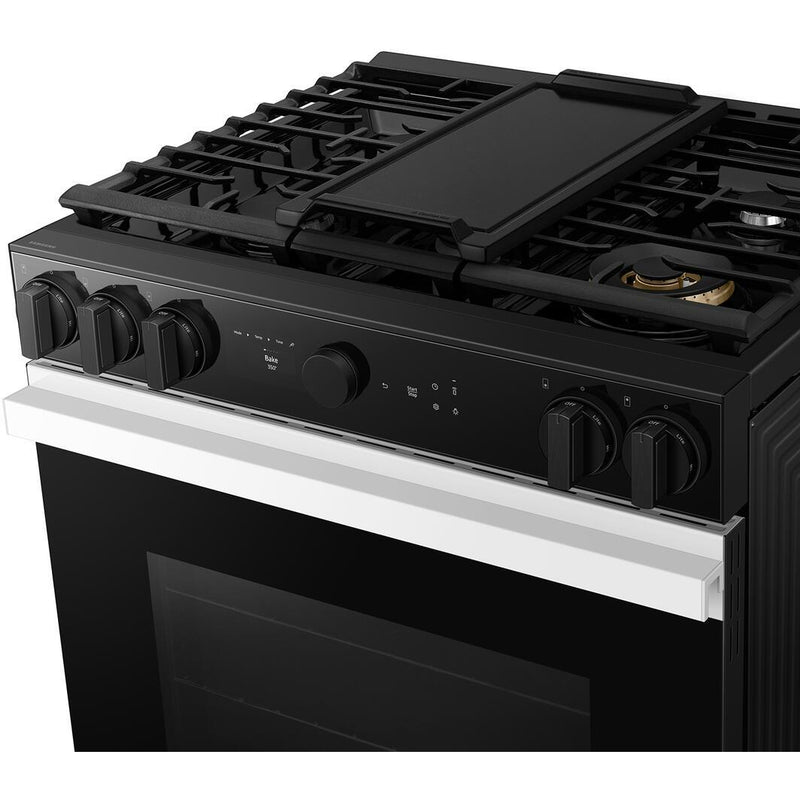  Samsung 6.0 cu. ft. Bespoke Smart Slide-In Gas Range NSG6DB850012/AA IMAGE 7