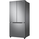  Samsung 18 cu. ft. Counter-Depth French 3-Door Refrigerator RF18A5101S9/AA IMAGE 3