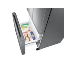  Samsung 18 cu. ft. Counter-Depth French 3-Door Refrigerator RF18A5101S9/AA IMAGE 8