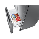  Samsung 18 cu. ft. Counter-Depth French 3-Door Refrigerator RF18A5101S9/AA IMAGE 9