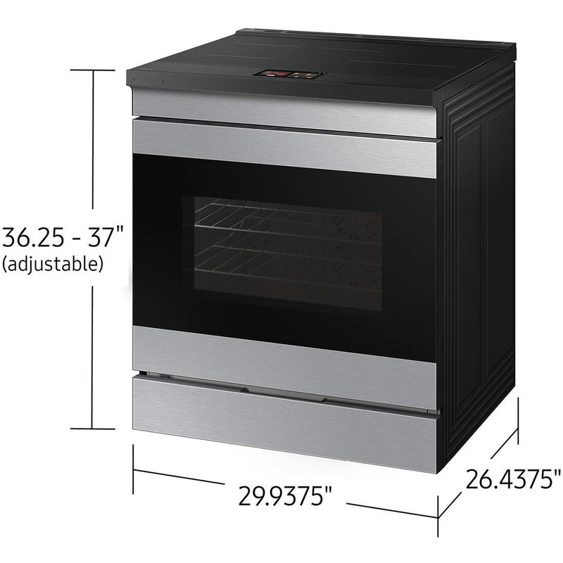  Samsung 6.3 cu. ft. Bespoke AI Slide-In Induction Range NSI6DG9900SR/AA IMAGE 11