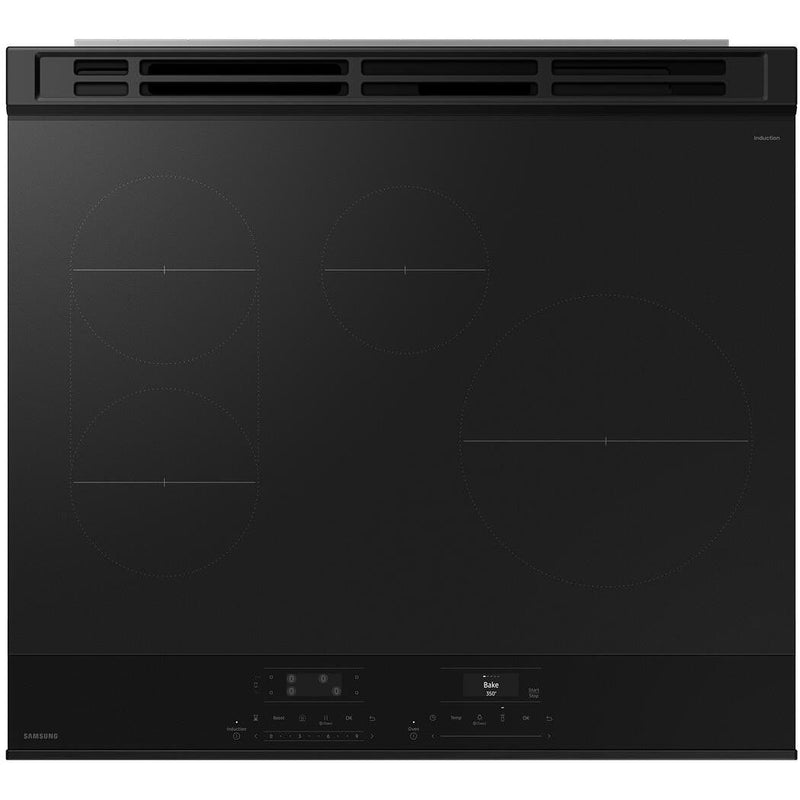  Samsung 6.3 cu. ft. Bespoke Smart Slide-In Induction Range NSI6DG9100SR/AA IMAGE 5