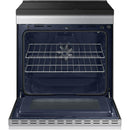  Samsung 6.3 cu. ft. Bespoke Smart Slide-In Induction Range NSI6DG9500SR/AA IMAGE 2