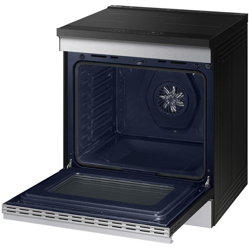  Samsung 6.3 cu. ft. Bespoke Smart Slide-In Induction Range NSI6DG9500SR/AA IMAGE 3