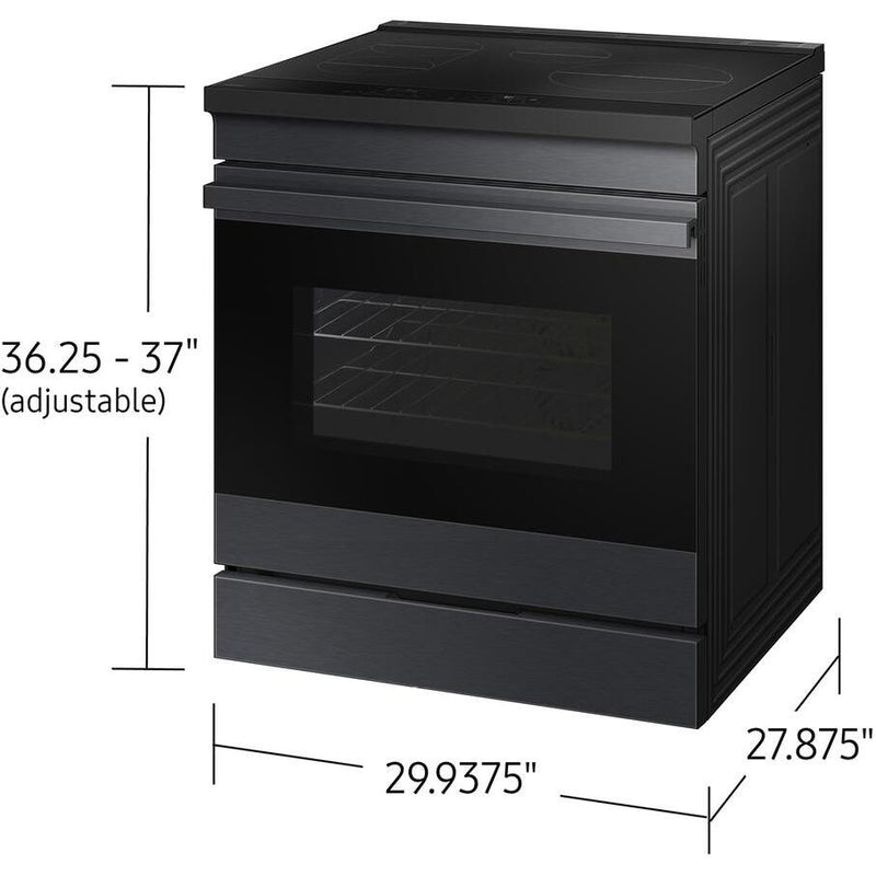  Samsung 6.3 cu. ft. Bespoke Smart Slide-In Induction Range NSI6DG9500MT/AA IMAGE 11
