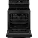 GE 30-inch Freestanding Electric Range with Convection Technology GRF600AVBB IMAGE 3