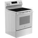 GE 30-inch Freestanding Electric Range with SmartHQ™ GRF400PVWW IMAGE 10