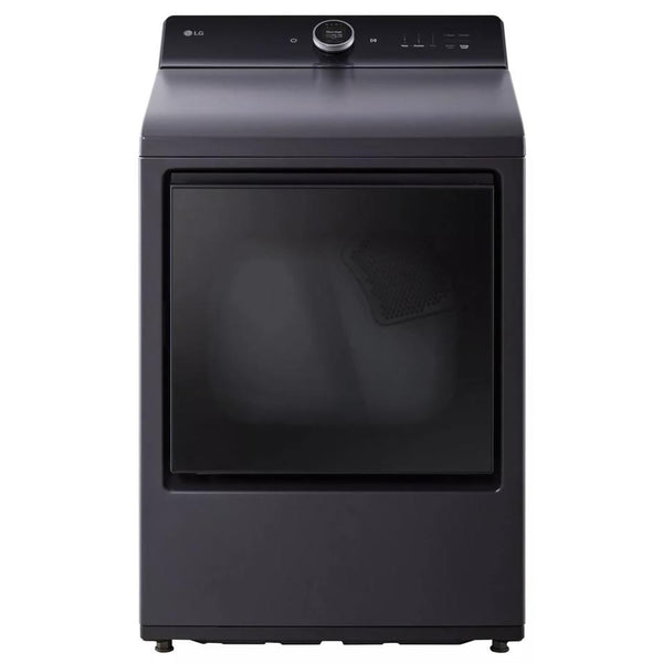 LG 7.3 cu. ft. Gas Dryer with EasyLoad™ Door and AI Sensing DLGX8601BE IMAGE 1