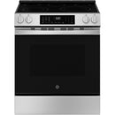 GE 30-inch Slide-in Electric Range with Convection Technology GRS60LAVFS IMAGE 1