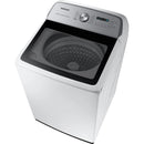  Samsung 5.1 cu. ft. Large Capacity Smart Top Load Washer with ActiveWave™ Agitator and Super Speed Wash WA51DG5505AW/US IMAGE 3
