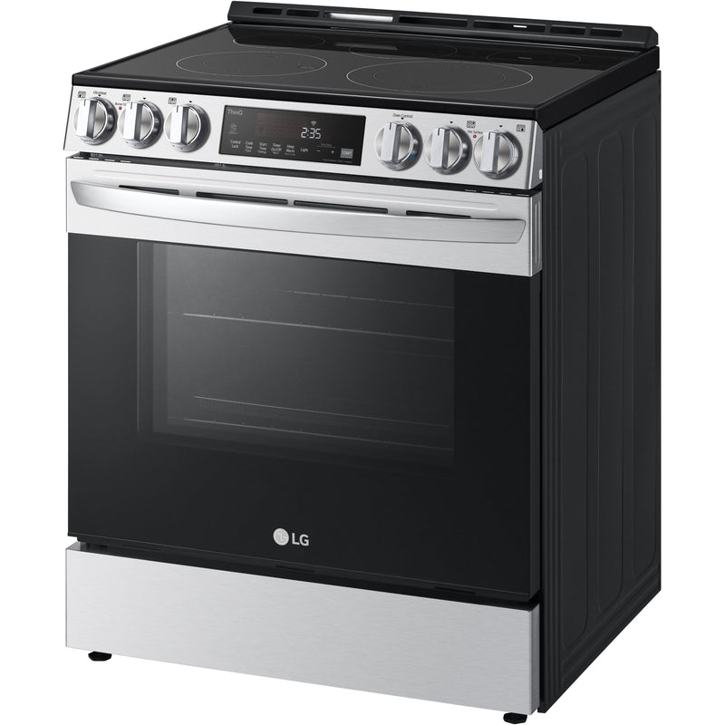  LG 30-inch Slide-in Electric Range with EasyClean® LSEL633CF IMAGE 2