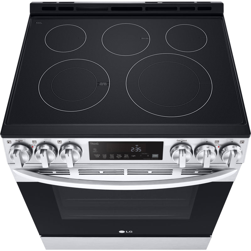  LG 30-inch Slide-in Electric Range with EasyClean® LSEL633CF IMAGE 4