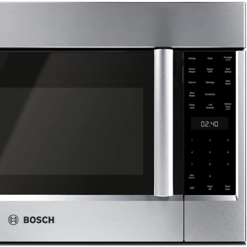 Bosch 30-inch, 1.9 cu. ft. Over-The-Range Microwave with Sensor Detection. HMV8054U IMAGE 8
