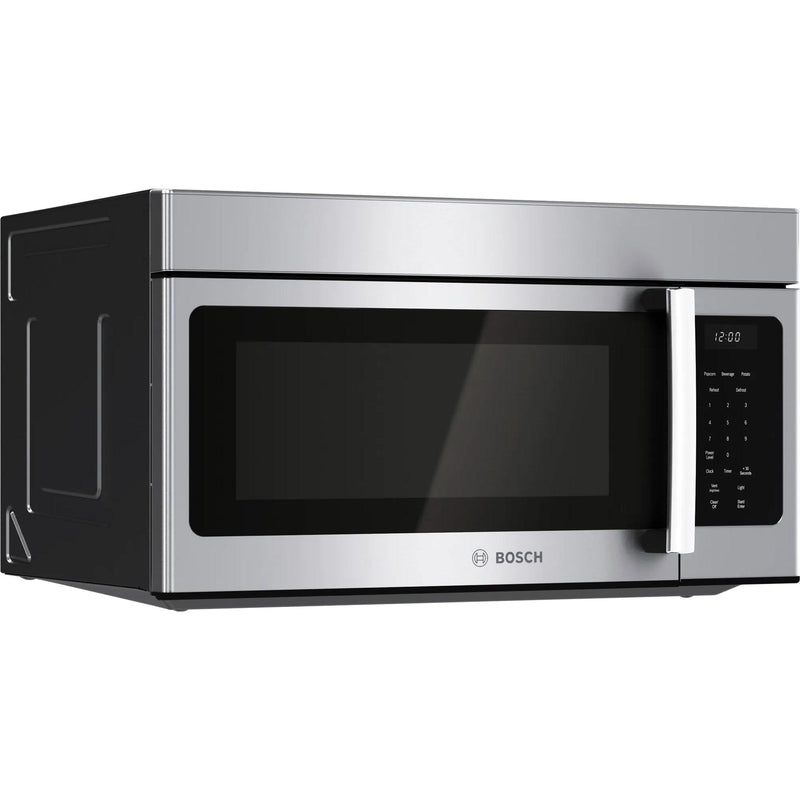 Bosch 30-inch 300 Series Over-The-Range Microwave with Left Side Opening Door HMV3054U IMAGE 2