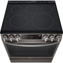 LG 6.3 cu ft. Smart Electric Slide-In Range with Air Fry LSEL6335DE IMAGE 2