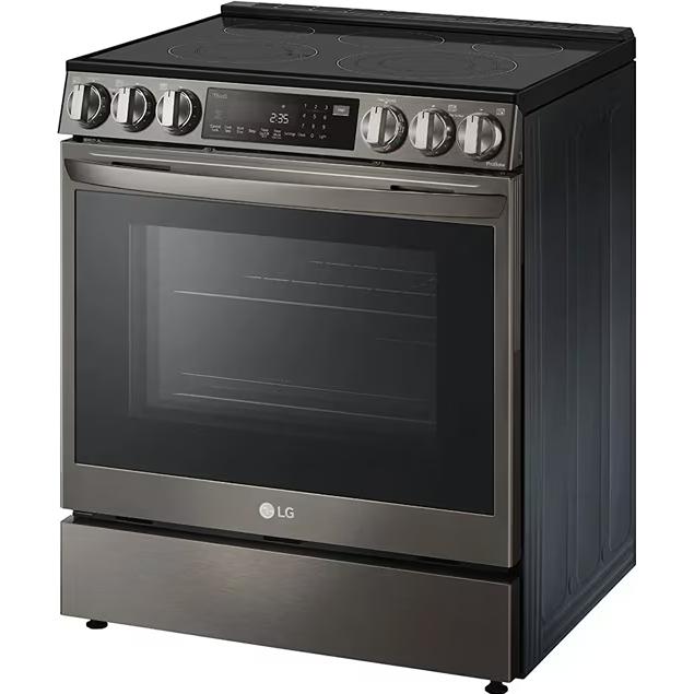 LG 6.3 cu ft. Smart Electric Slide-In Range with Air Fry LSEL6335DE IMAGE 8