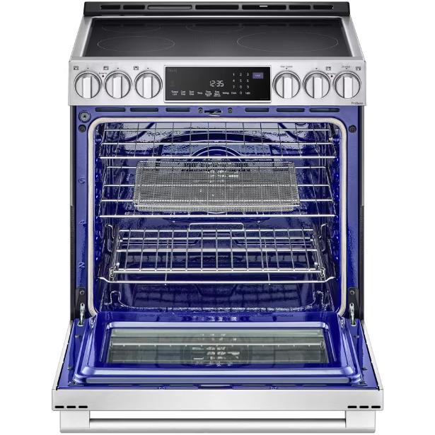 LG STUDIO 30-inch Slide-in Induction Range with Air Fry Technology LSIS6338FE IMAGE 2
