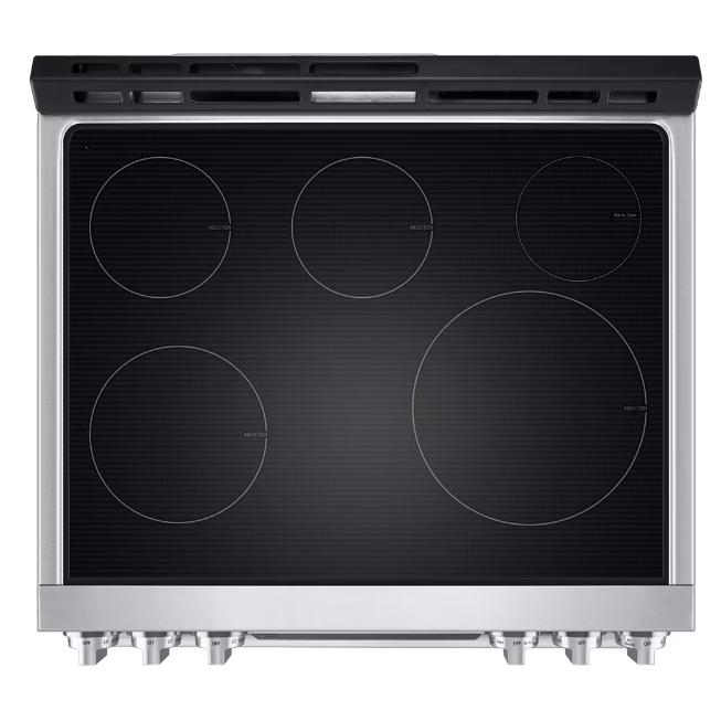 LG STUDIO 30-inch Slide-in Induction Range with Air Fry Technology LSIS6338FE IMAGE 9