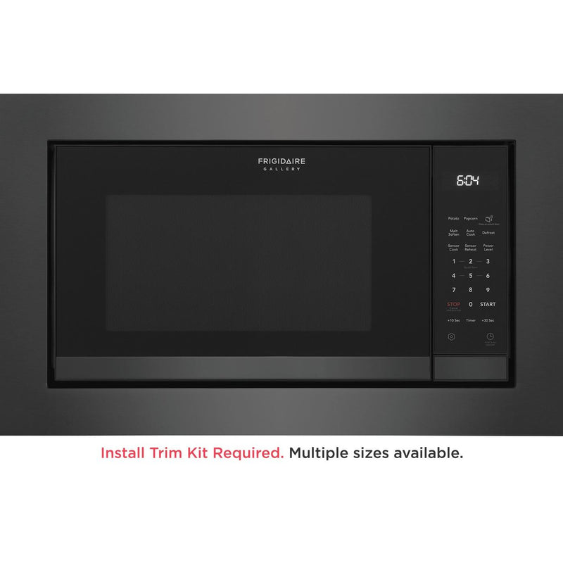 Frigidaire Gallery 24-inch, 2.2 cu.ft. Built-in Microwave Oven with Sensor Cooking GMBS3068BD IMAGE 1