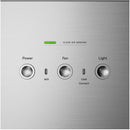 GE Profile 36-inch Island-Mount Chimney Hood UVI1036SRSS IMAGE 3