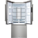  Thor Kitchen 30-inch, 17.7 cu. ft. Counter-Depth French 3-Door Refrigerator with Ice Maker RF3017FFD99 IMAGE 2