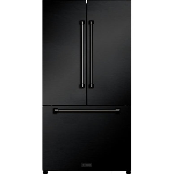  Thor Kitchen 36-inch, 20.3 cu. ft. Counter-Depth French 3-Door Refrigerator with Ice Maker RF3621CTD00 IMAGE 1