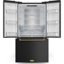  Thor Kitchen 36-inch, 20.3 cu. ft. Counter-Depth French 3-Door Refrigerator with Ice Maker RF3621CTD00-BRZ IMAGE 2