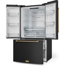  Thor Kitchen 36-inch, 20.3 cu. ft. Counter-Depth French 3-Door Refrigerator with Ice Maker RF3621CTD00-BRZ IMAGE 3