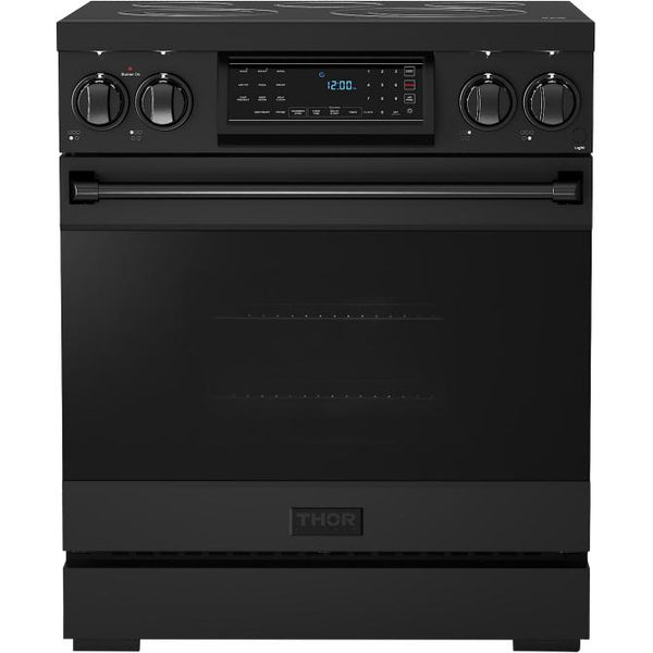 Thor Kitchen 30-inch Freestanding Electric Range with Tilt Panel RSE30B IMAGE 1