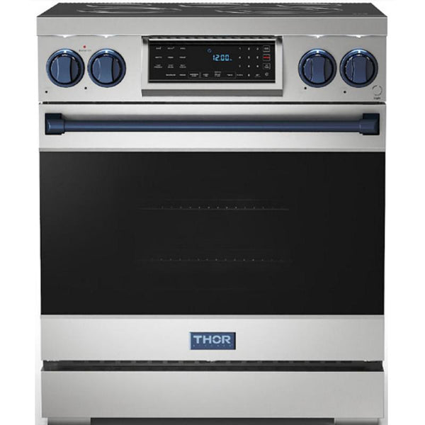  Thor Kitchen 30-inch Freestanding Electric Range with Tilt Panel RSE30-BLU IMAGE 1