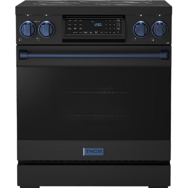  Thor Kitchen 30-inch Freestanding Electric Range with Tilt Panel RSE30B-BLU IMAGE 1