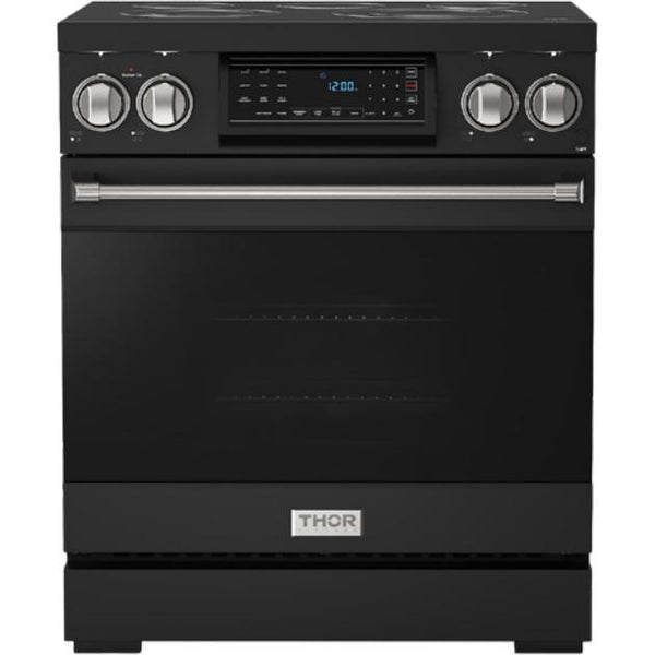  Thor Kitchen 30-inch Freestanding Electric Range with Tilt Panel RSE30B-SS IMAGE 1