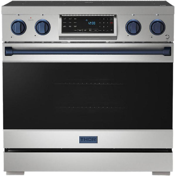  Thor Kitchen 36-inch Freestanding Electric Range with Tilt Panel RSE36-BLU IMAGE 1