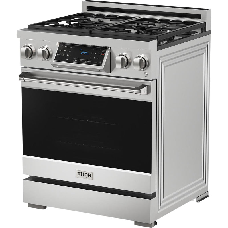  Thor Kitchen 30-inch Freestanding Gas Range with Tilt Panel RSG30LP IMAGE 4