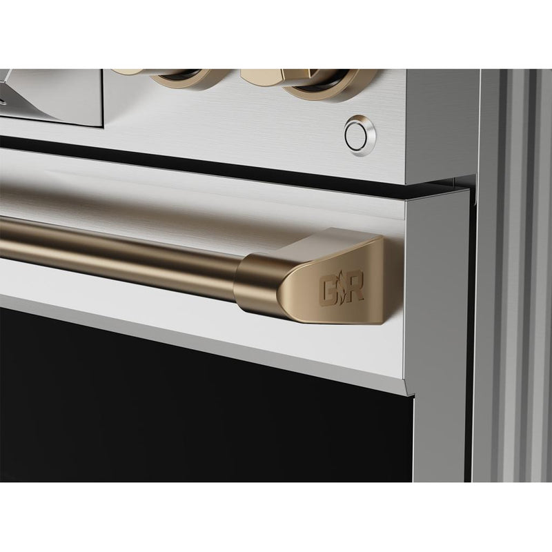  Thor Kitchen 30-inch Freestanding Gas Range with Tilt Panel RSG30LP-BRZ IMAGE 5